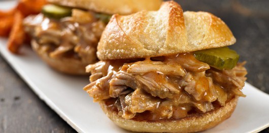 Apple Cider Pulled Pork Sliders, and Ninja 3-in-1 Cooking System Review