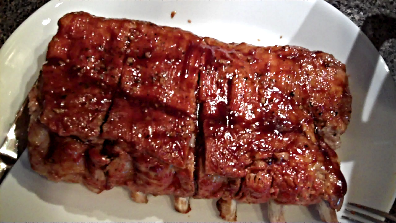 SWEET & SPICY PORK BABY BACK RIBS